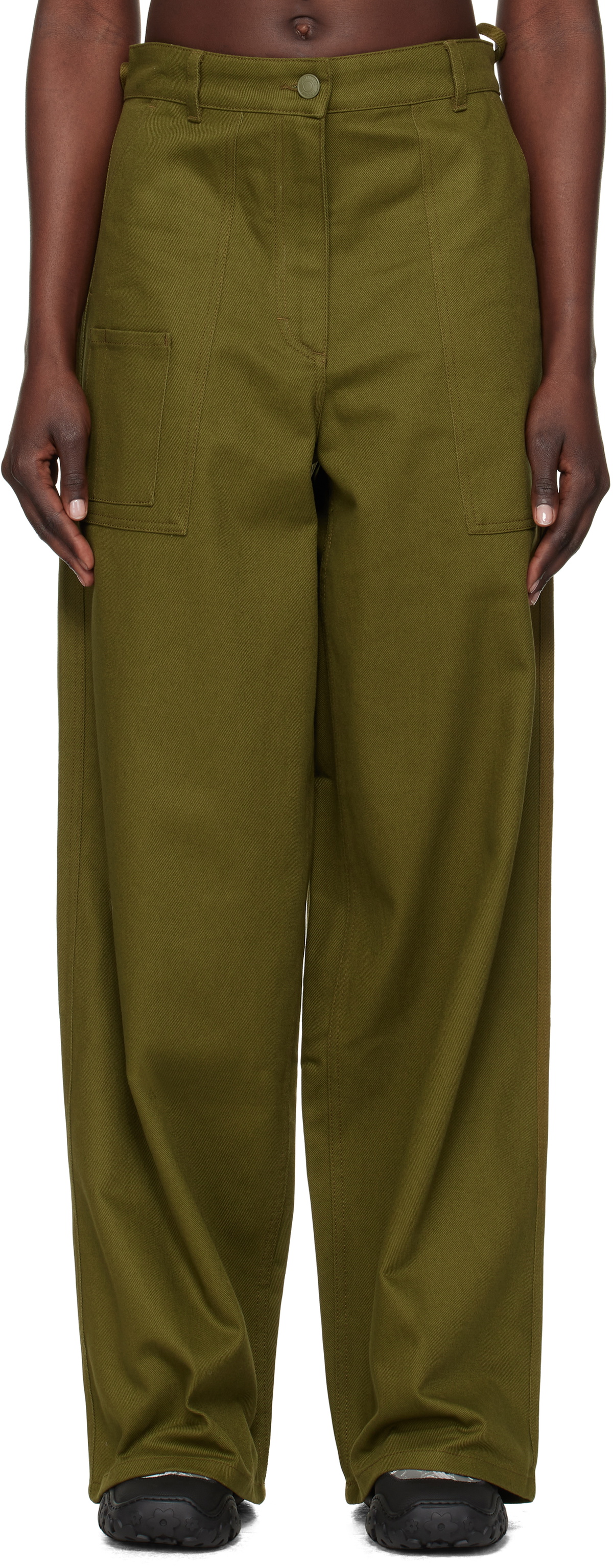 Cecilie Bahnsen Blue Anita Jeans Cecilie Bahnsen