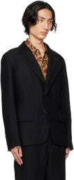 UMA WANG Black Jerrion Blazer