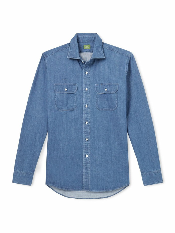 Photo: Sid Mashburn - Denim Shirt - Blue