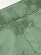 Rag & Bone - City Prospect Tapered Tie-Dyed Organic Cotton-Blend Jersey Sweatpants - Green