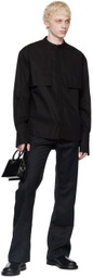 K.NGSLEY SSENSE Exclusive Black Murray Shirt