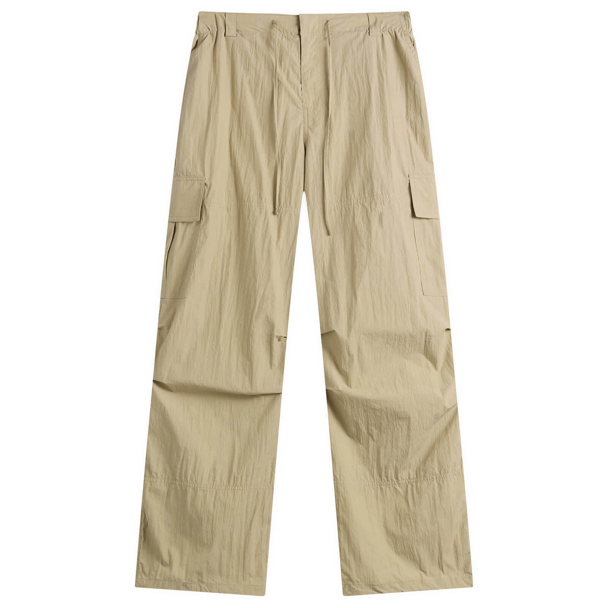 DUNST Women's Parachute Pants in Beige