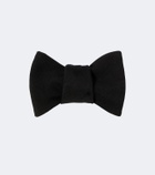 Dunhill Wool and silk bow tie