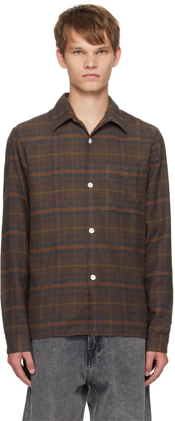 Photo: ANOTHER ASPECT Brown 'Another Shirt 4.0' Shirt
