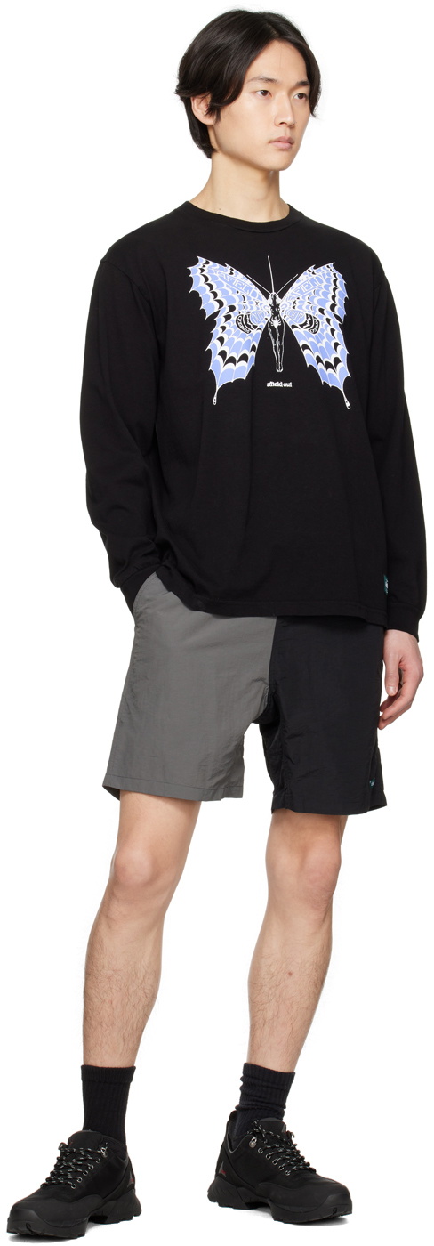 Afield Out Black Transform Long Sleeve T-Shirt