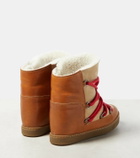 Isabel Marant Nowles leather snow boots