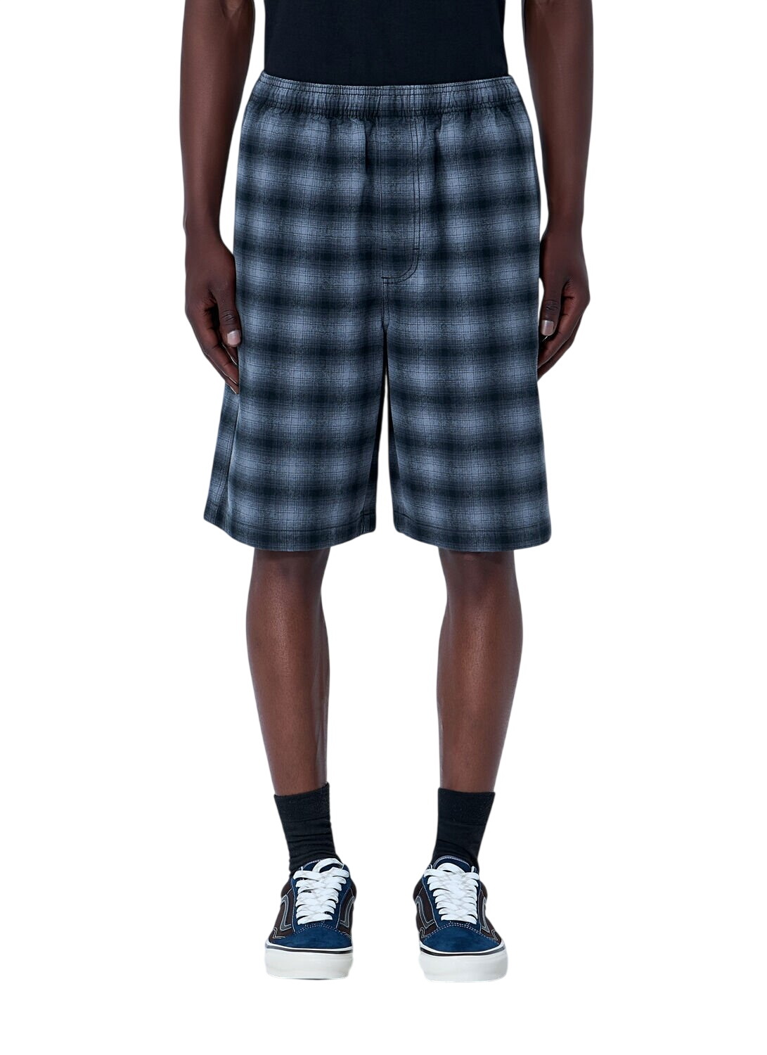 Stussy Black Peach Pattern Short Sleeve Shirt Stussy