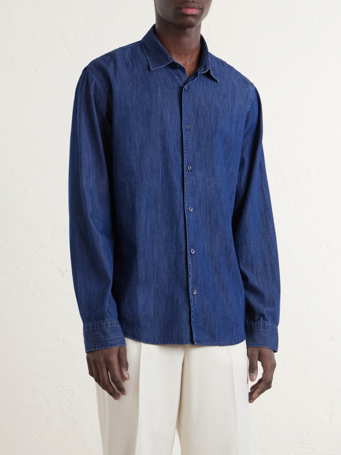 Orlebar Brown - Giles Denim Shirt - Blue