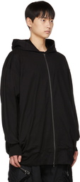 Julius Black Twisted Tuck Hoodie