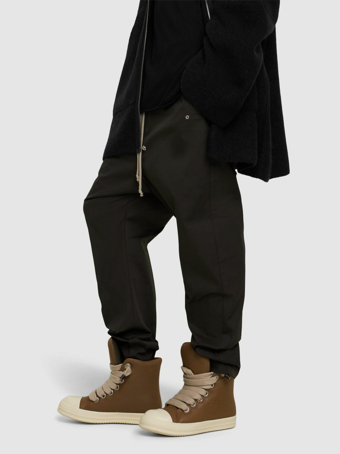 RICK OWENS Jumbo Lace Padded Sneakers Rick Owens