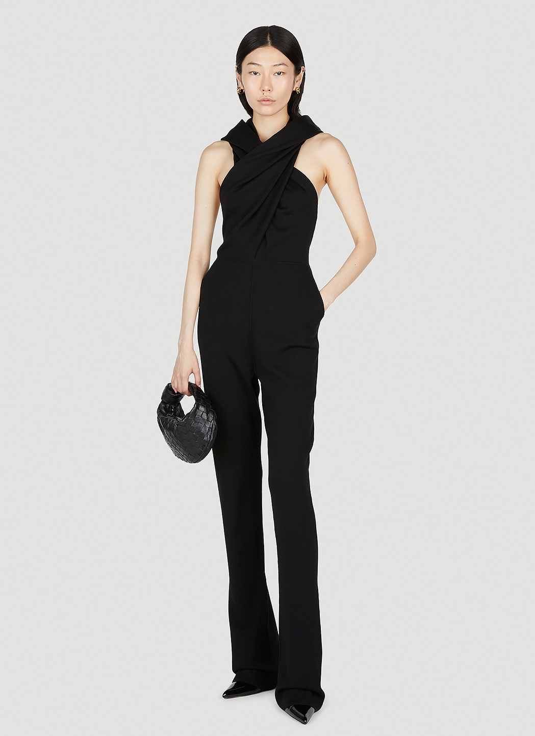 Saint Laurent Hooded Jumpsuit