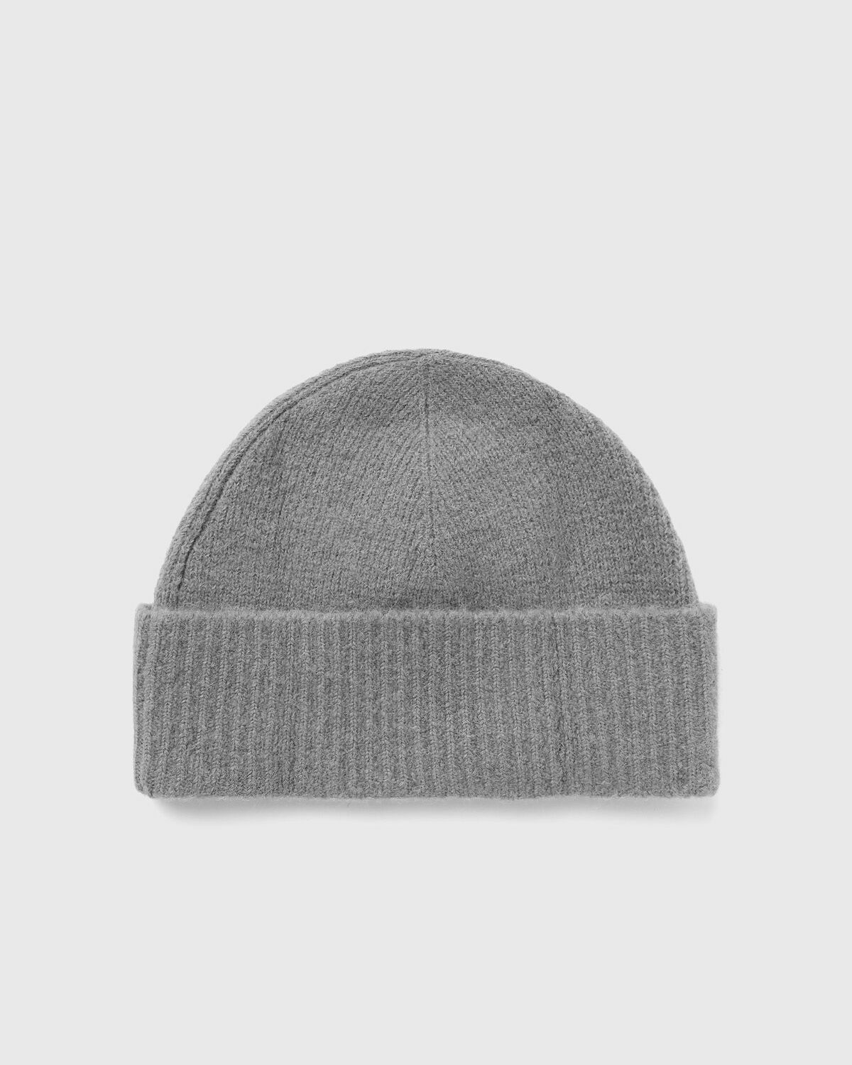 AMI Paris AMI DE COEUR BEANIE Grey Mens Beany