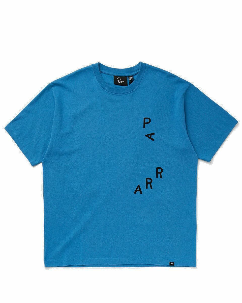 Photo: By Parra Fancy Horse T Shirt Blue - Mens - Shortsleeves