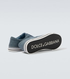 Dolce&Gabbana Suede-trimmed sneakers
