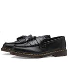 Dr. Martens Men's Adrian Tassel Loafer in Black Cambridge