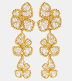 Zimmermann Bloom embellished drop earrings