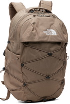 The North Face Beige Borealis Backpack