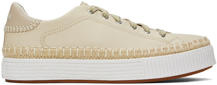 Photo: Chloé Beige Telma Sneakers