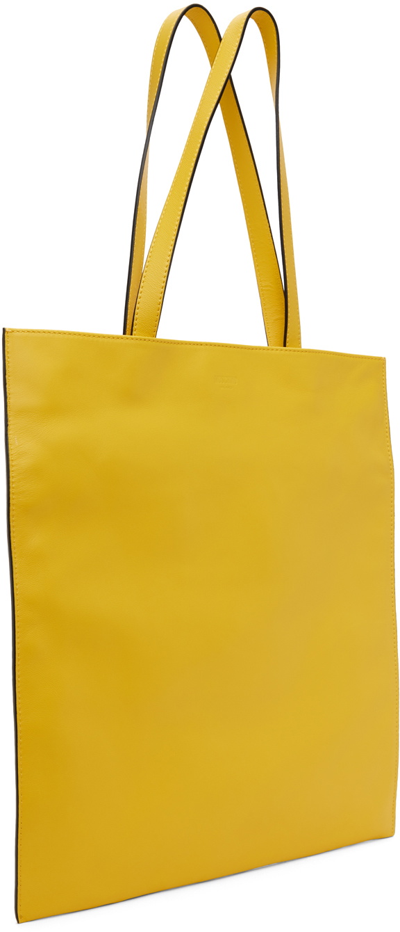 トートバッグ Moschino Shopper In Nappa Smiley Yellow Shopper in nappa Smiley® | Moschino