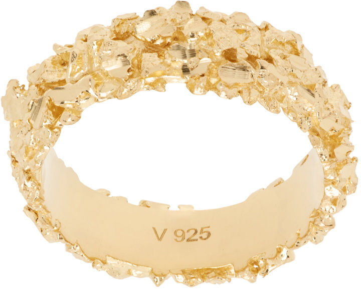 Photo: Veneda Carter SSENSE Exclusive Gold VC007 Ring