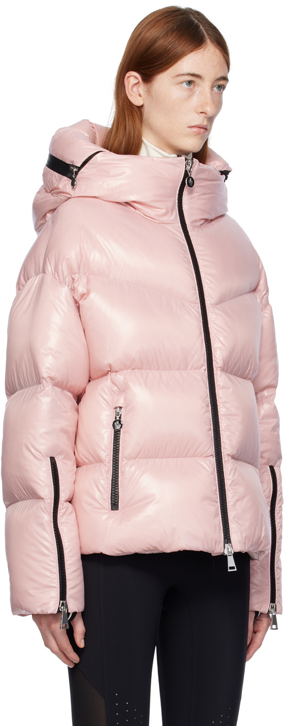 Moncler Pink Huppe Down Jacket Moncler