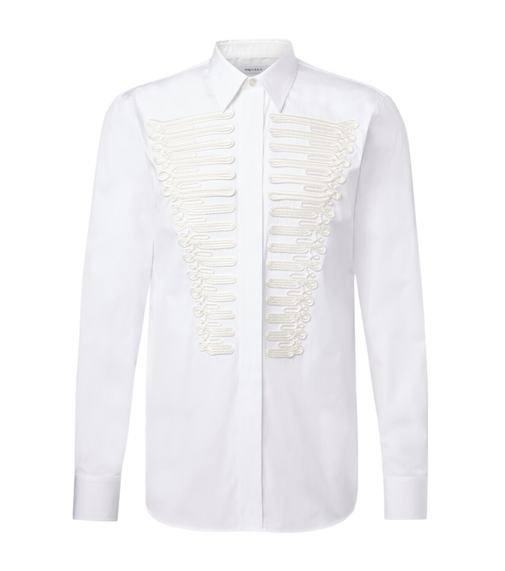 Photo: McQueen Cotton poplin shirt