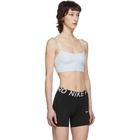 Nike Blue Indy Luxe Sports Bra