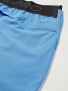 NIKE TRAINING - Pro Flex Rep 2.0 Logo-Print Dri-FIT Shorts - Blue
