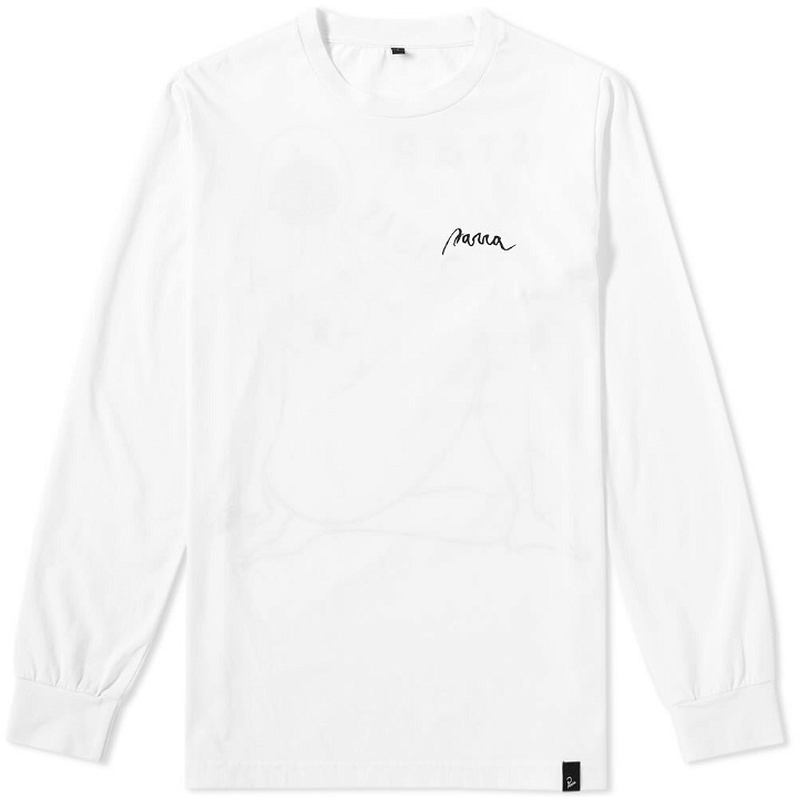 Photo: By Parra Long Sleeve Star Struck T-Shirt in White