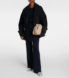 Loewe Bunny Flamenco Medium leather clutch