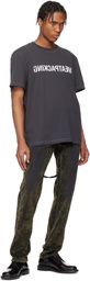 Helmut Lang Gray 'Meatpacking' T-shirt