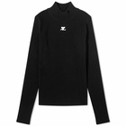 Courreges Women's Courrèges Reedition Knit Jumper in Black