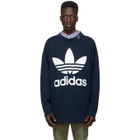 adidas x Human Made Navy HM Sweatshirt