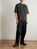 AGOLDE - Portman Oversized Cotton-Jersey T-Shirt - Black