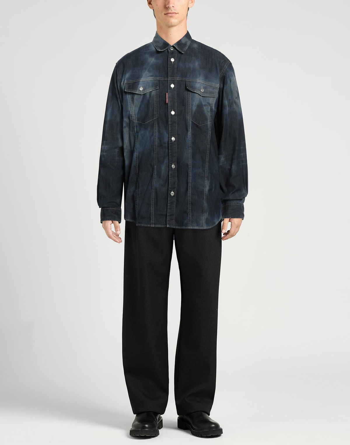 Dsquared2 Mens Denim shirt in Blue