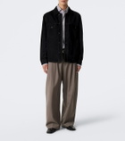 Sunspel Suede overshirt