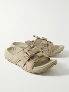 The North Face - Explore Camp Canvas, Mesh and Rubber Slides - Neutrals