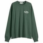 Palmes Men's Angels Long Sleeve T-Shirt in Dark Green