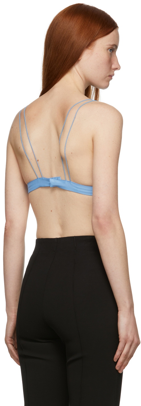 Gauge81 Blue Silk Hakone Bralette