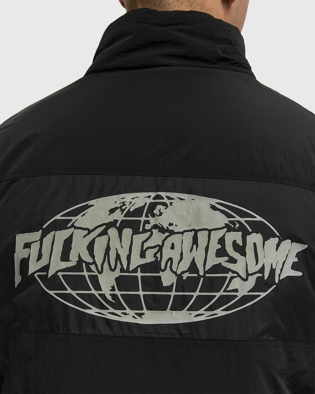 Fucking Awesome Reverse Puffer Jacket Black Mens Down & Puffer Jacket