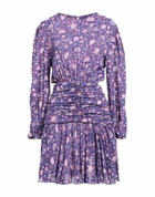 Maje Womens Mini dress in Purple
