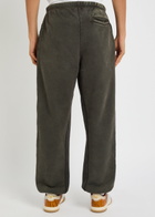 Rivington Roi Rebis Cva Uso-123 Logo-appliquéd Cotton Sweatpants Black