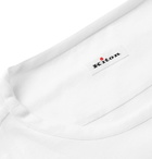 Kiton - Cotton-Jersey T-Shirt - White