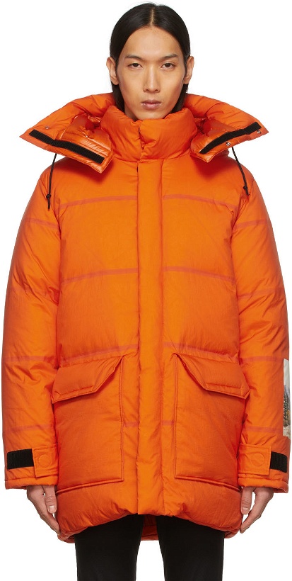 Photo: Gucci Orange The North Face Edition Coat