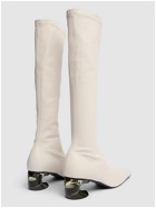 JIL SANDER 50mm Leather Over-the-knee Boots