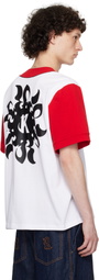 KUSIKOHC Red & White Baseball Shirt