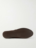 Yuketen - Alejandro Woven Suede Huarache Sandals - Brown
