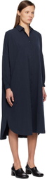 CASEY CASEY Navy Yuri Midi Dress