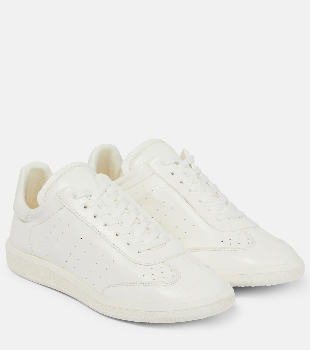 Isabel Marant - Bryce leather low-top sneakers