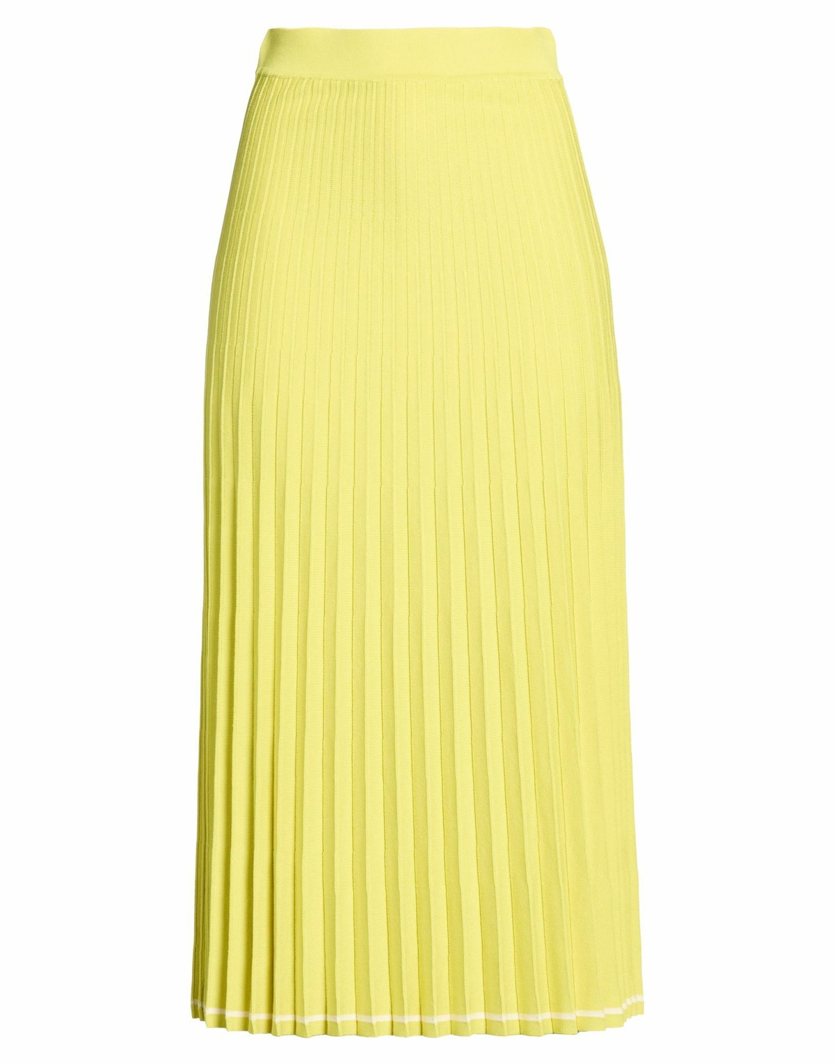 Drumohr Womens Midi skirt in Yellow
